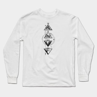 Four elements of life Long Sleeve T-Shirt